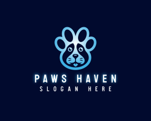 Paw Print Veterinary logo design