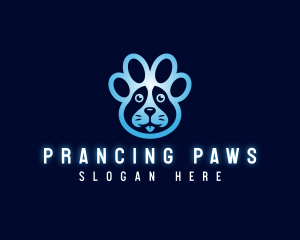 Paw Print Veterinary logo design