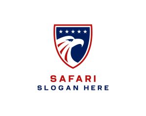 American Eagle Sports Shield logo design