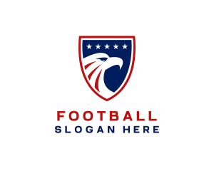 American Eagle Sports Shield logo design