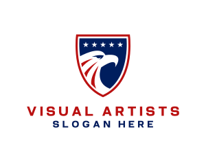 Veteran - American Eagle Sports Shield logo design
