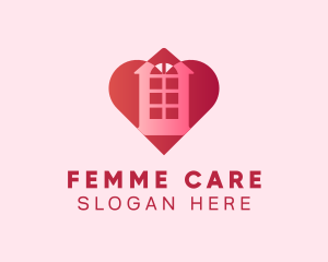 Heart Mansion Care logo design