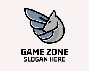 Unicorn Pegasus Gaming logo design