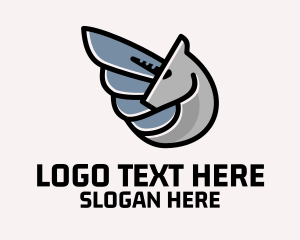 Pegasus - Unicorn Pegasus Gaming logo design