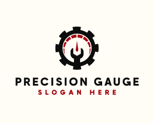 Gauge - Mechanic Repair Gauge logo design