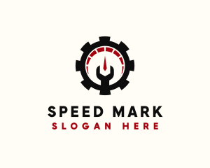 Mechanic Repair Gauge logo design