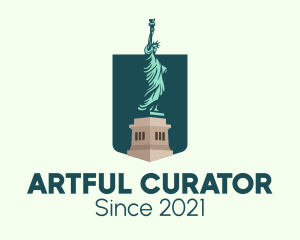 Statue of Liberty logo design