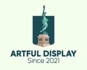 Statue of Liberty logo design