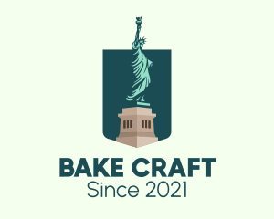 Statue of Liberty logo design