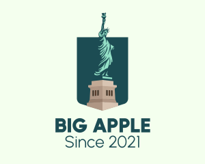 Statue of Liberty logo design