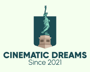 Statue of Liberty logo design