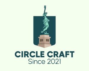 Statue of Liberty logo design