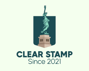 Statue of Liberty logo design