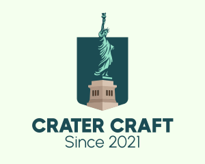 Statue of Liberty logo design