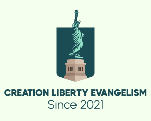 Statue of Liberty logo design