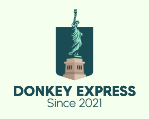 Statue of Liberty logo design