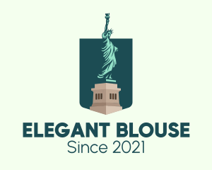 Statue of Liberty logo design