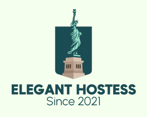 Statue of Liberty logo design