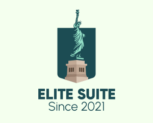 Statue of Liberty logo design