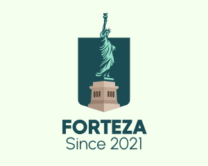 Statue of Liberty logo design