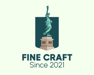 Statue of Liberty logo design