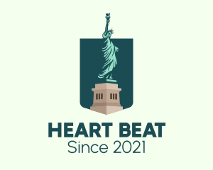 Statue of Liberty logo design