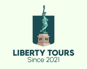 Statue Of Liberty - Statue of Liberty logo design