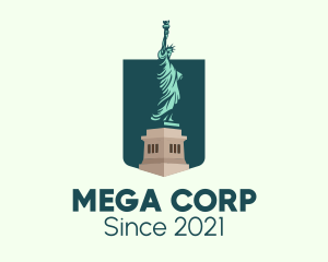 Statue of Liberty logo design