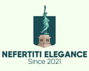 Statue of Liberty logo design