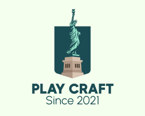 Statue of Liberty logo design