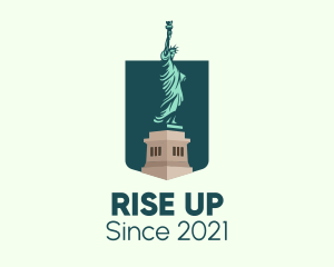 Statue of Liberty logo design