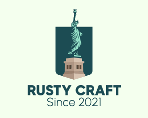 Statue of Liberty logo design