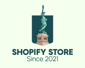 Statue of Liberty logo design