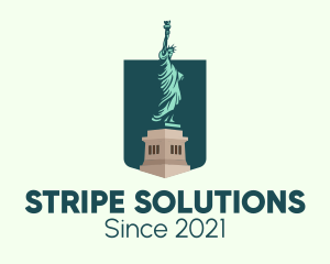 Statue of Liberty logo design