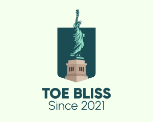 Statue of Liberty logo design