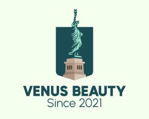 Statue of Liberty logo design