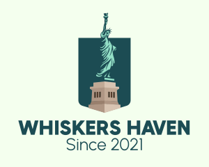 Statue of Liberty logo design