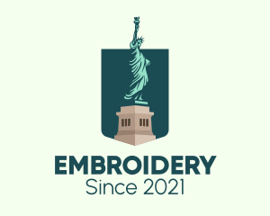 Statue of Liberty logo design