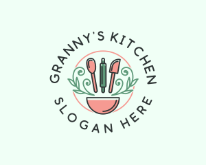 Baking Bowl Kitchen logo design