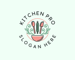 Baking Bowl Kitchen logo design