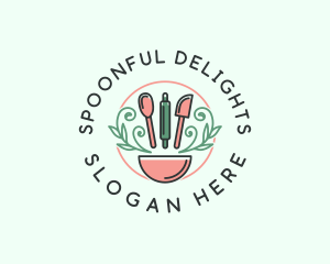 Baking Bowl Kitchen logo design