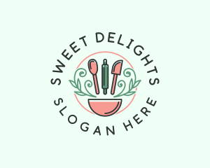 Baking Bowl Kitchen logo design