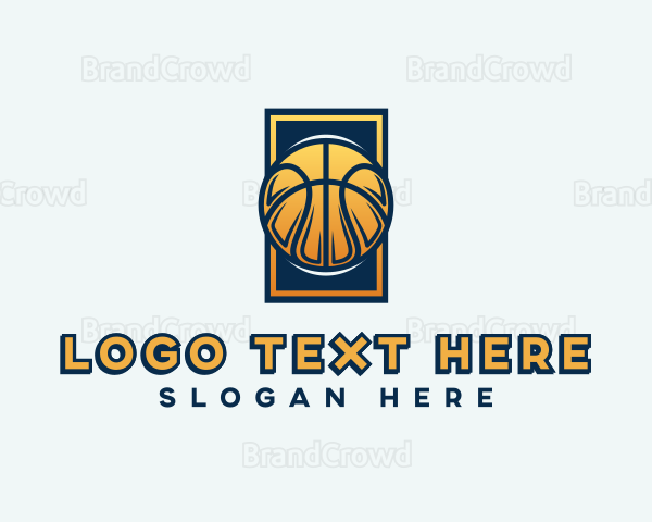 Basketball Sports Game Logo