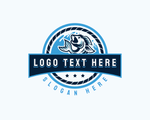 Coastal - Ocean Fishing Restaurant logo design