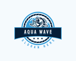 Ocean - Ocean Fishing Restaurant logo design