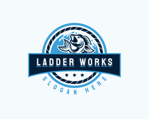 Ocean Catch Fishing logo design