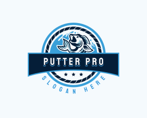 Ocean Catch Fishing logo design