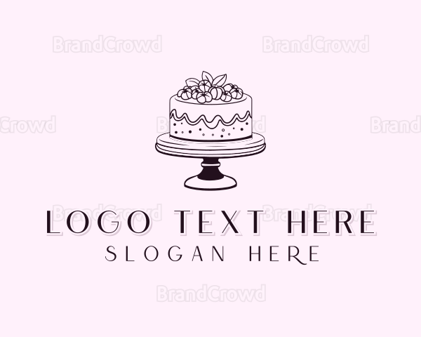 Cake Decoration Dessert Logo