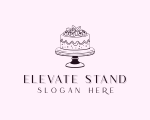 Cake Decoration Dessert logo design