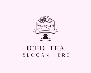 Cake Decoration Dessert logo design